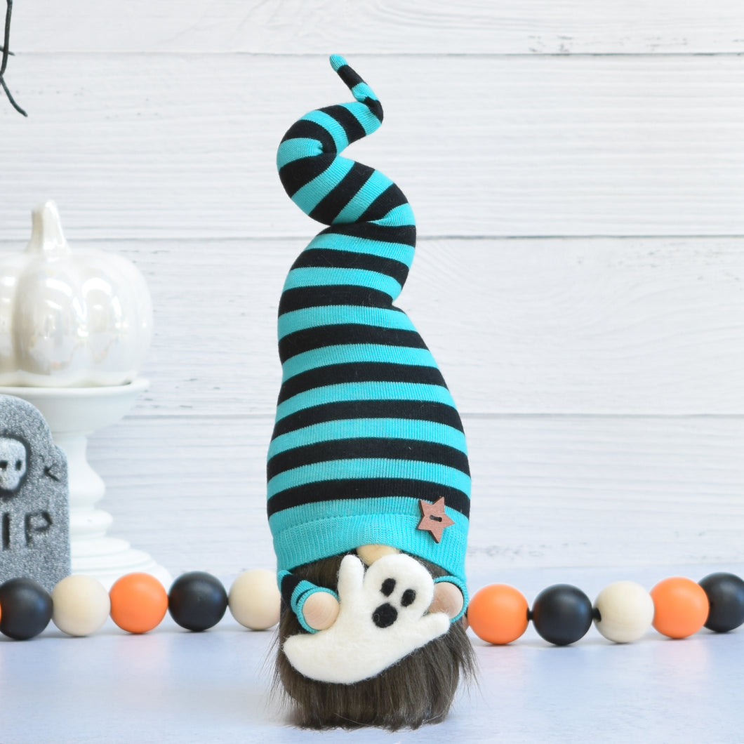 Ghostbuster Halloween Gnome - Turquoise