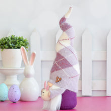 Load image into Gallery viewer, Spring Bunny Gnome - Purple
