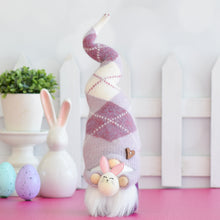 Load image into Gallery viewer, Spring Bunny Gnome - Purple
