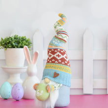 Load image into Gallery viewer, Bunny Egg Gnome - blue
