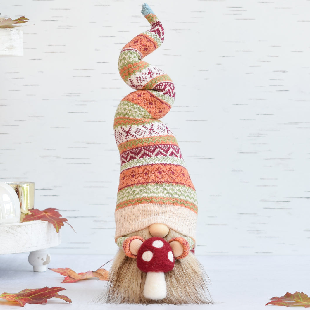 Mushroom Harvest Gnome