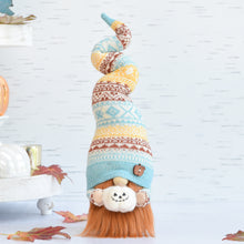Load image into Gallery viewer, Jack-O&#39;-Lantern Auburn Gnome
