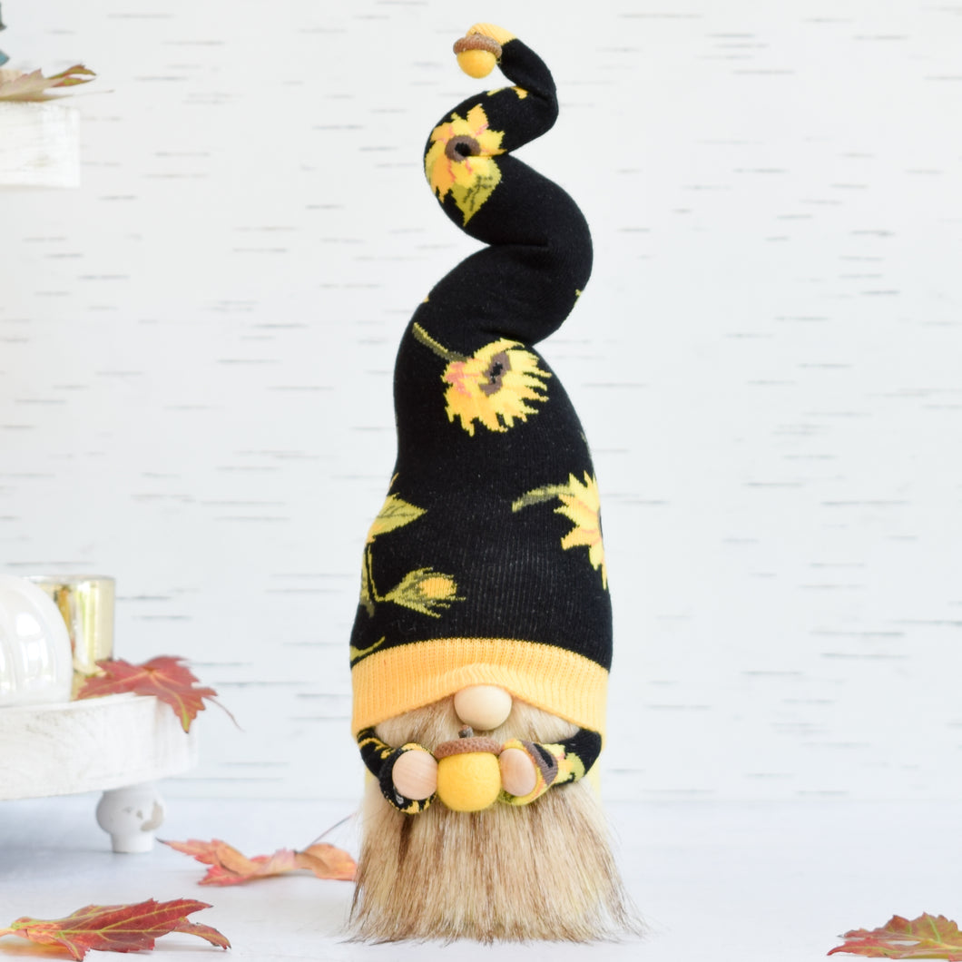 Sunflower Acorn Gnome