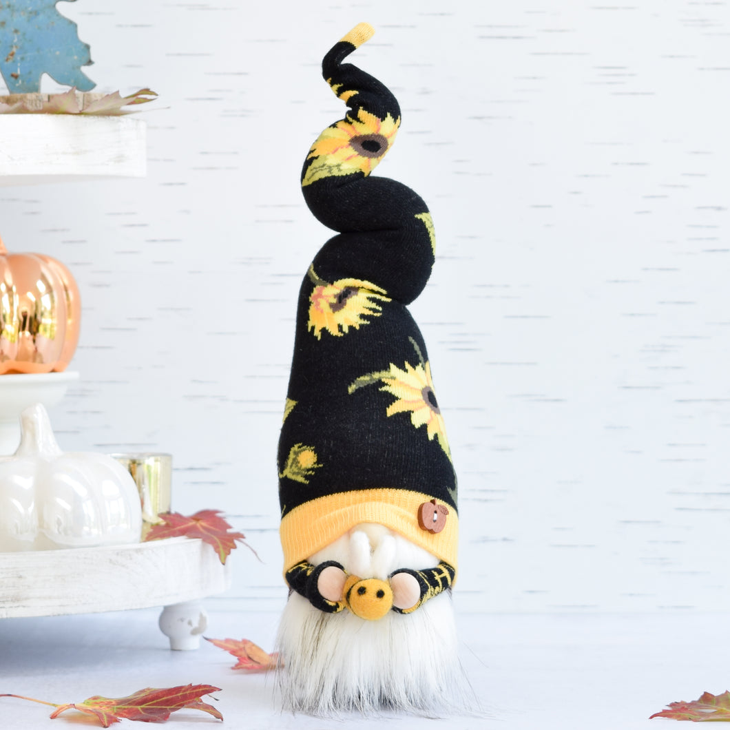 Sunflower Bee Gnome
