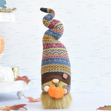 Load image into Gallery viewer, Autumn Gold Pumpkin Gnome
