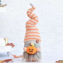 Load image into Gallery viewer, Copy of Jack-O&#39;-Lantern Gnome - Orange
